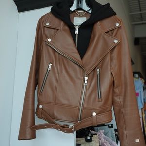 Soia and Kyo Elisha leather Jacket